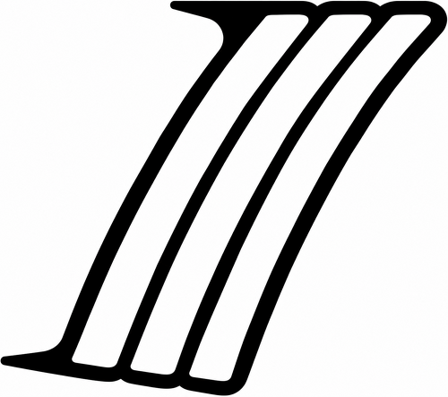 Triple Outer Vent Accent Pair — Adesivo in vinile (parafango posteriore) per Chevrolet Camaro 2010-2015