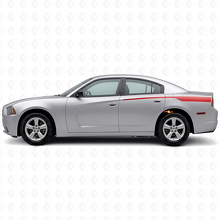 Striscia Graduale Adesiva Laterale Posteriore in Vinile per Dodge Charger 2011-2014_3