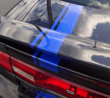 2006 e oltre Dodge Charger Offset Style Rally Stripe Kit Adesivi per decalcomanie in vinile 2