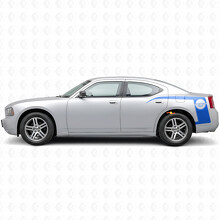 Adesivo in Vinile Personalizzato Stile Super Bee per Spalletta Dodge Charger 2006-2010_2