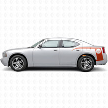 Adesivo in Vinile Personalizzato Stile Super Bee per Spalletta Dodge Charger 2006-2010_4