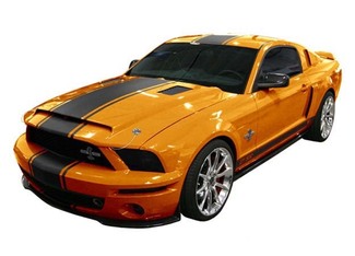 2005 e 2020 Ford Mustang Super Snake Style Rally Stripe Kit adesivi per decalcomanie in vinile