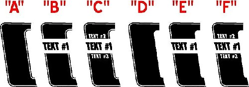 2015 & Up Ford Mustang 1969 Boss 302 Stile 