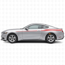 Kit Adesivi in Vinile Decorati per Strisce Laterali per Musclecar Mustang 2015-20_3