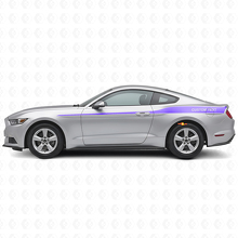 Adesivo in Vinile Decorato Personalizzato per Strisce Laterali Musclecar Mustang 2015-20_2