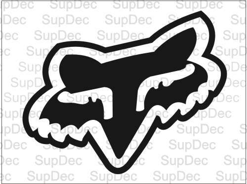 Adesivo decalcomania Fox Racing n. 2