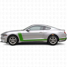 Kit Adesivi in Vinile Personalizzati con Strisce Laterali da 300 CV per Musclecar Musclecarmodel 2010-20_3