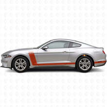 Kit Adesivi in Vinile Personalizzati con Strisce Laterali da 300 CV per Musclecar Musclecarmodel 2010-20_4