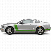 Kit di Adesivi in Vinile con Strisce Laterali da 300 CV e Testo Personalizzato per Musclecar Musclecarmodel 2005-09_3