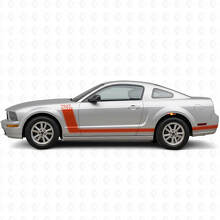 Kit di Adesivi in Vinile con Strisce Laterali da 300 CV e Testo Personalizzato per Musclecar Musclecarmodel 2005-09_4
