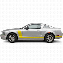 Kit di Adesivi in Vinile con Strisce Laterali da 300 CV e Testo Personalizzato per Musclecar Musclecarmodel 2005-09_5