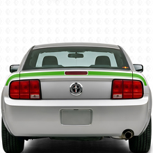 Adesivi in Vinile Striscia Decorativa Posteriore Bagagliaio per Musclecar Musclecarmodel 2005-2009_3