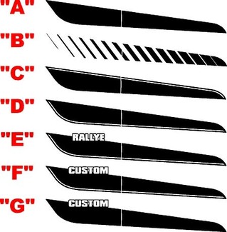 2013 e successivi Dodge Dart Kit completo della linea della parte superiore del corpo
