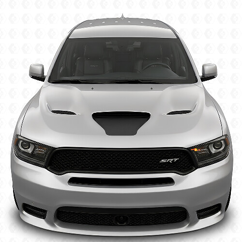 Kit decalcomanie adesivi oscuranti per cofano Dodge Durango SRT/RT/GT 2018 e successivi

