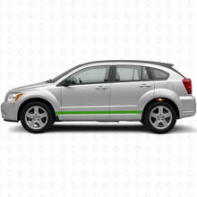 Kit di Adesivi in Vinile a Strisce Laterali Lineari per Dodge Caliber 2007+_3