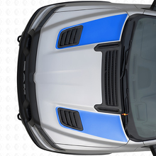 Set di Adesivi in Vinile a Strisce per Bocchette del Cofano Sportivo Doppio per Dodge Ram Sport 2019+_2