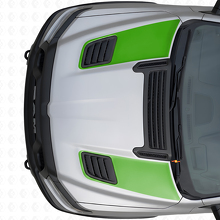 Set di Adesivi in Vinile a Strisce per Bocchette del Cofano Sportivo Doppio per Dodge Ram Sport 2019+_3