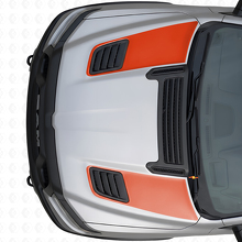 Set di Adesivi in Vinile a Strisce per Bocchette del Cofano Sportivo Doppio per Dodge Ram Sport 2019+_4
