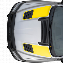 Set di Adesivi in Vinile a Strisce per Bocchette del Cofano Sportivo Doppio per Dodge Ram Sport 2019+_5