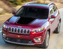 Decalcomania adesiva per cofano Jeep Compass 2017 e successivi
 3