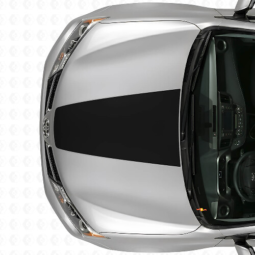 Adesivo in Vinile per Cofano Blackout per Toyota RAV4 2013+_1