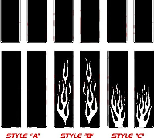 Kit strisce SS stile retrò Silverado / Sierra / Tahoe / Suburban / Yukon / Avalanche
