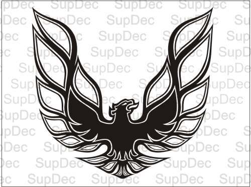 Vinile Adesivo Cofano Firebird per Pontiac Firebird Trans Am