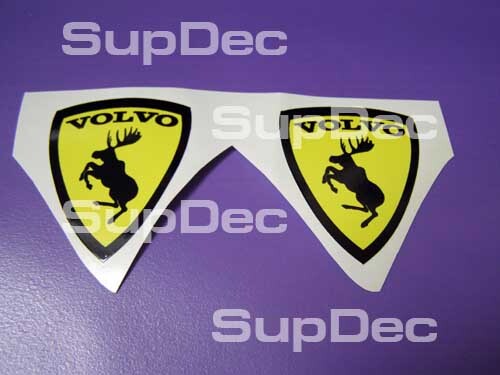 Adesivi in Vinile Emblema Volvo Moose Shield
