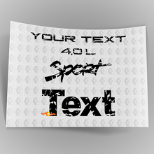 Loghi del parafango Jeep Wrangler 4.0 TJ consumati dal 1997 al 2006 3