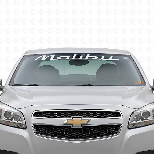 Adesivo in vinile banner per parabrezza Malibu per Chevrolet Malibu_1