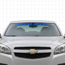 Adesivo in vinile banner per parabrezza Malibu per Chevrolet Malibu_3