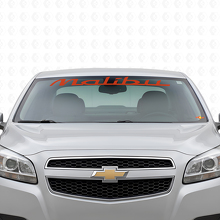 Adesivo in vinile banner per parabrezza Malibu per Chevrolet Malibu_4