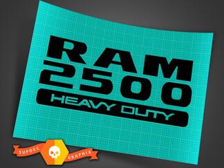 Dodge Ram 1500 2500 3500 Heavy Duty Decal 1pc 13 colori Nuovo adatto per porte portellone Windows Ram universale