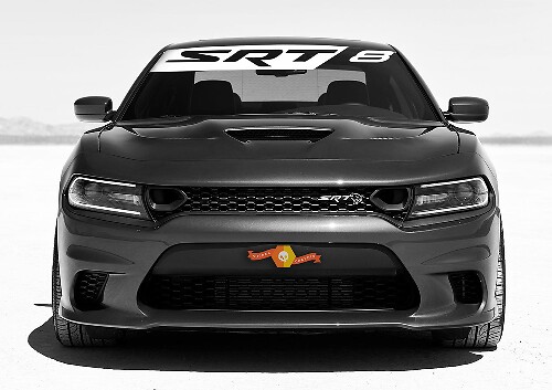 Adesivo in Vinile per Parabrezza SRT-8 per Dodge Charger Challenger Ram