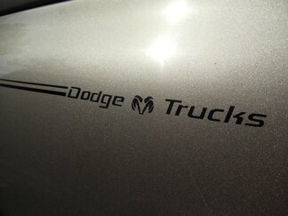 Dodge Ram Trucks Pin Stripe Inserisci decalcomanie + La tua scelta di colore