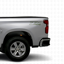 Set di Adesivi in Vinile per Cassone Camion Z71 4x4 per Chevrolet Silverado GMC Sierra_3