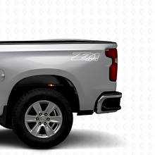 Set di Adesivi in Vinile per Cassone Camion Z71 4x4 per Chevrolet Silverado GMC Sierra_5