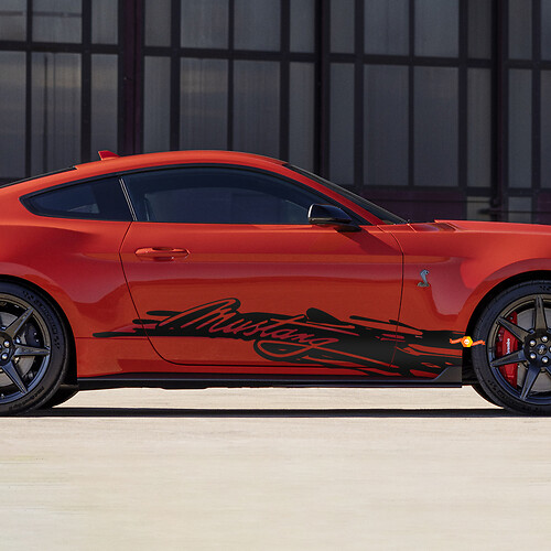 Adesivi laterali Mustang Side Splash per Ford Mustang
