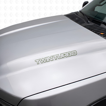 Adesivi in Vinile con Doppio Turbo per Cofano Chevy Truck_3