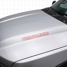 Adesivi in Vinile con Doppio Turbo per Cofano Chevy Truck_4