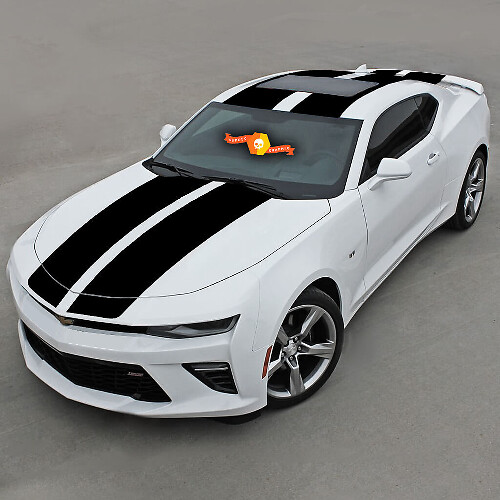 Chevrolet Camaro 2016-2018 Over The Top Racing Doppie strisce in vinile
