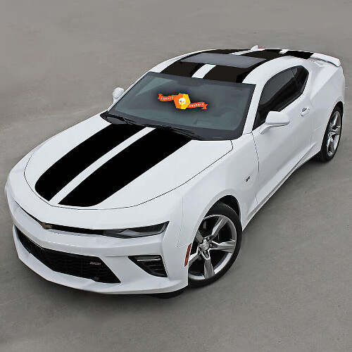 Chevrolet Camaro 2016-2018 Over The Top Racing Doppie strisce in vinile
