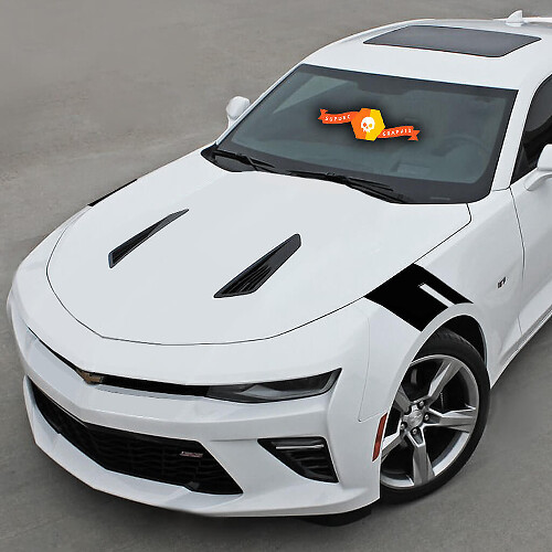 Chevrolet Camaro 2016-2018 Fender Hash Strisce in vinile con accento laterale