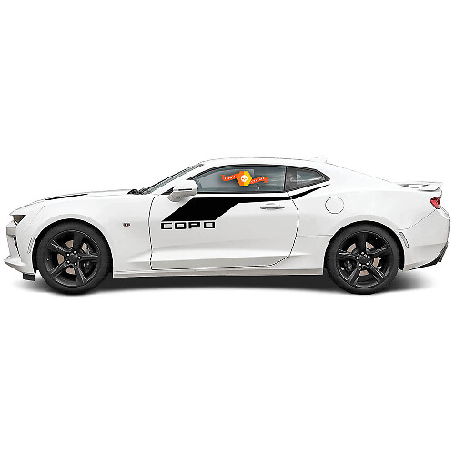 Chevrolet Camaro 2016-2018 Strisce in vinile con accento laterale in stile Copo