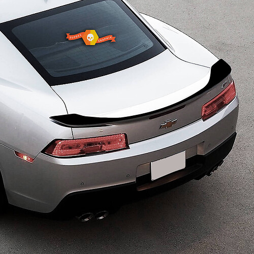 Adesivo in vinile per spoiler posteriore con striscia decorativa per Chevrolet Camaro SS 2016-2018