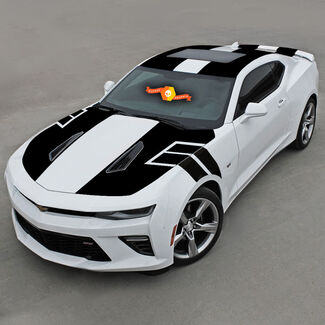 Chevrolet Camaro 2016-2018 -ss- Ns1 Style Over The Top Strisce in vinile