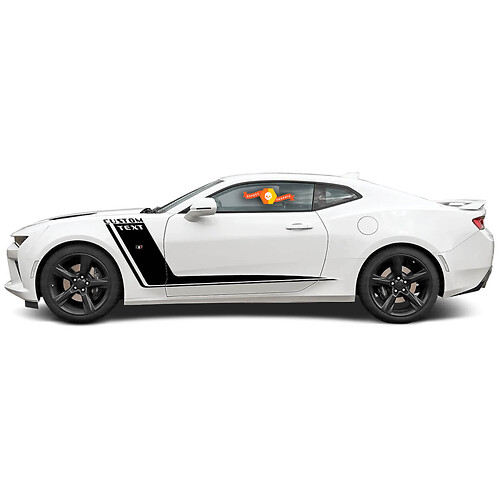 Strisce con adesivo laterale personalizzato per Chevrolet Camaro 2010-2018
