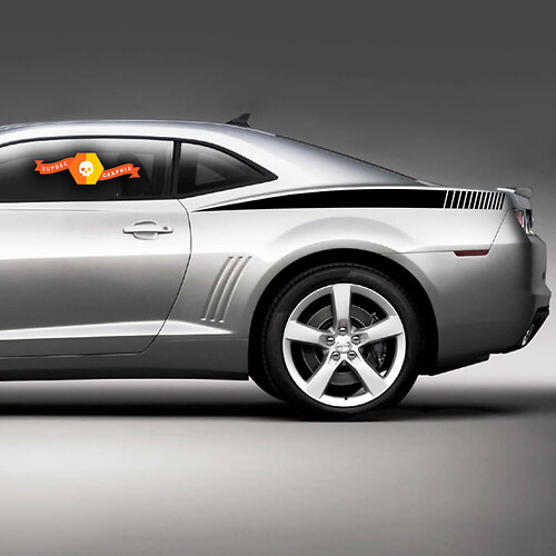 Chevrolet Camaro 2010-2020 Strisce stroboscopiche laterali sul quarto posteriore
