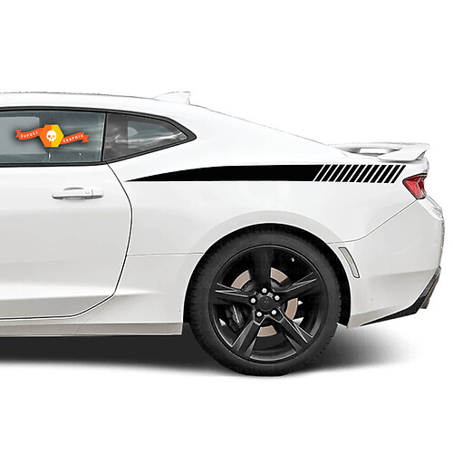 Strisce adesive per adesivi con accento laterale posteriore Chevrolet Camaro 2010-2020
