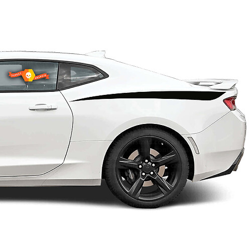 Adesivo in vinile con strisce accentate per fiancata per Chevrolet Camaro 2010-2018